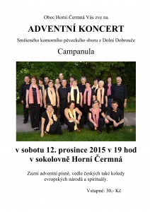 Plakát Campanula - adventní koncert_01